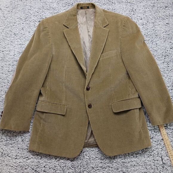 Coachman Clothier  Tailored Corduroy Blazer/ Jacket. USA Made. Men's/ Boys Large - Picture 9 of 11